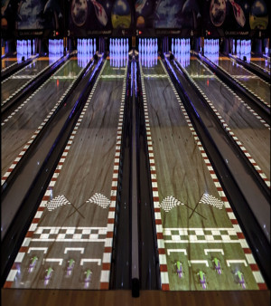 Interactive Bowling Alley